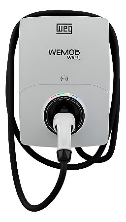 Estação de Recarga Carros Elétricos WEG Wemob Wall 7,4kw 32A Branco