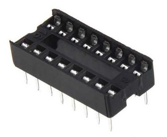 Soquete estampado * 16 pinos