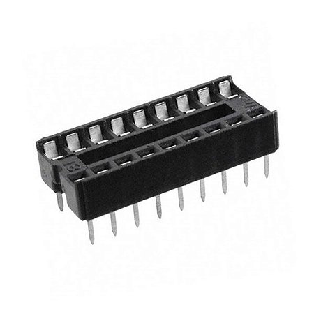 Soquete estampado * 18 pinos