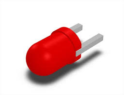 Led 5mm Difuso Vermelho