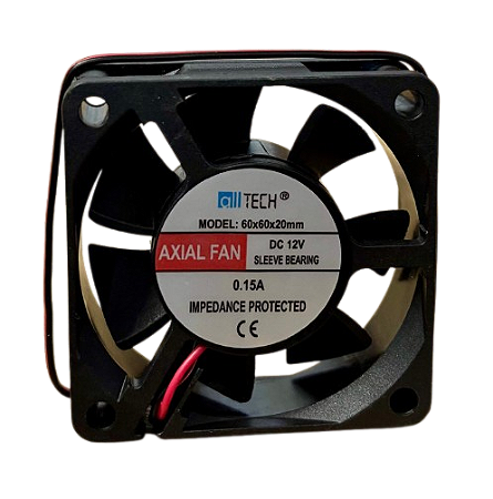 Cooler – Ventilador * 12V * 60x60x20mm