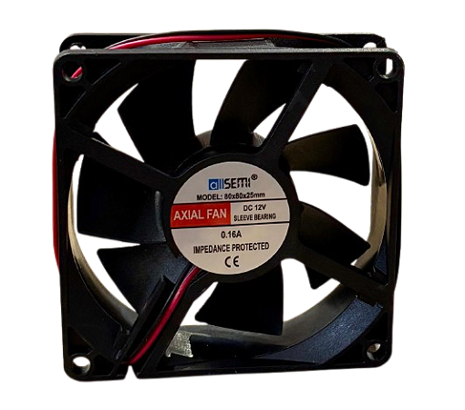 Cooler – Ventilador * 12V * 80x80x25mm