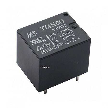Rele 12v * 1 contato * 10A