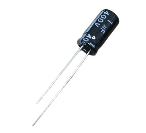 Capacitor eletrolítico 1uF x 400V