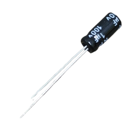 Capacitor eletrolítico 1uF x 100V * NP