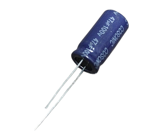 Capacitor eletrolítico 47uF x 100V * NP
