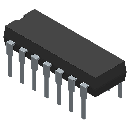 Circuito Integrado CD4070 * dip