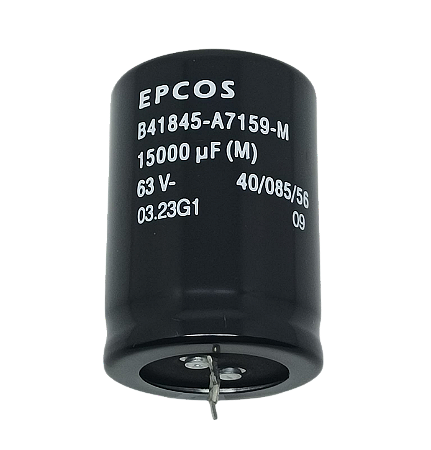 Capacitor eletrolítico 15.000uF x 63V