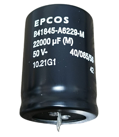 Capacitor eletrolítico 22.000uF x 50V