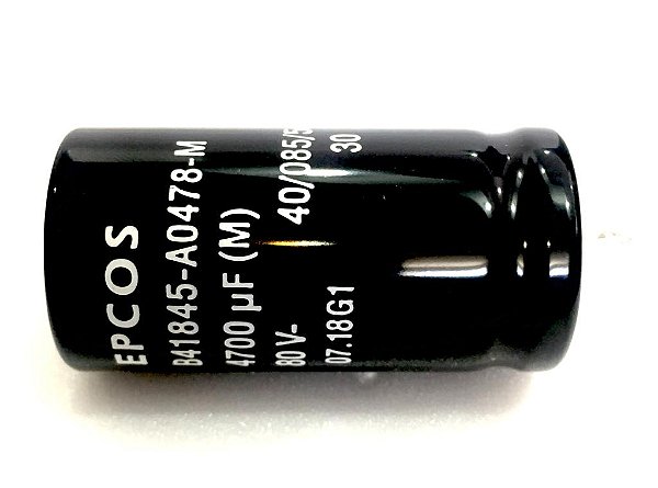 Capacitor eletrolítico 4.700uF x 80V