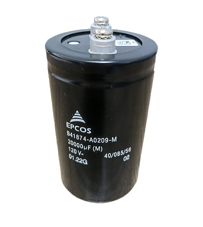 Capacitor eletrolítico 20.000uF x 120V