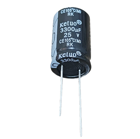 Capacitor eletrolítico 3.300uF x 25V