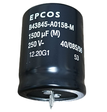 Capacitor eletrolítico 1.500uF x 250V * EPCOS
