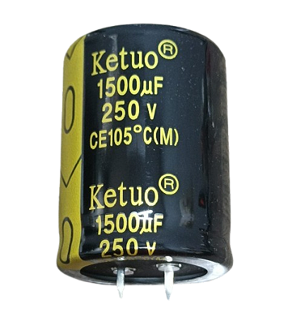 Capacitor eletrolítico 1.500uF x 250V * KETUO