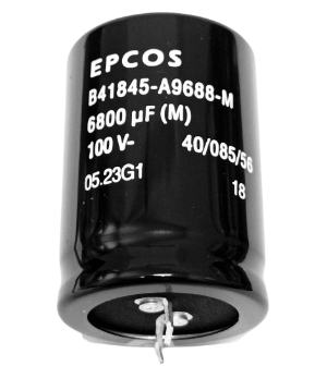 Capacitor eletrolítico 6.800uF x 100V
