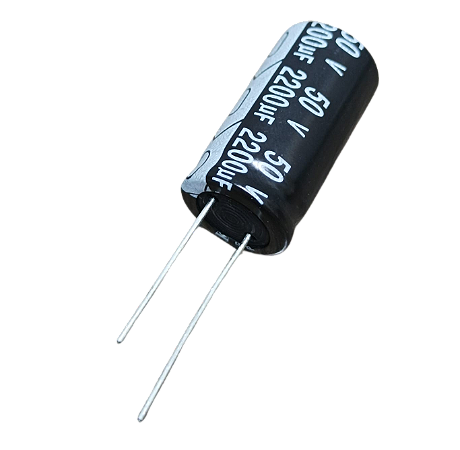 Capacitor eletrolítico 2.200uF x 50V