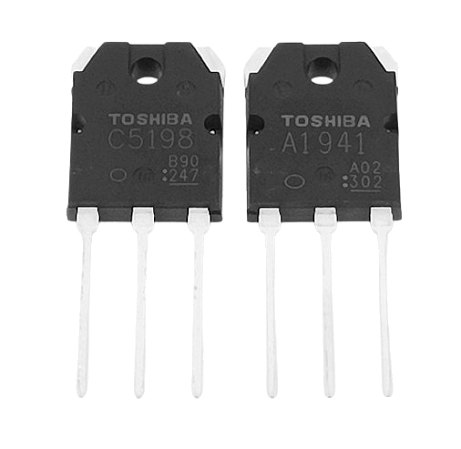 Par de Transistores Toshiba 2SC5198 / 2SA1941
