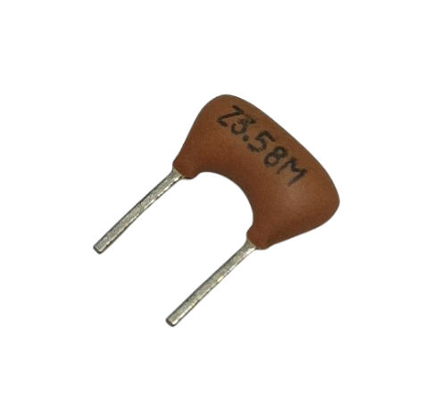 Ressonador cerâmico 3,58 mhz * baixo