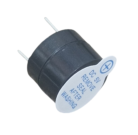 Buzzer * DC continuo * 5V * ativo