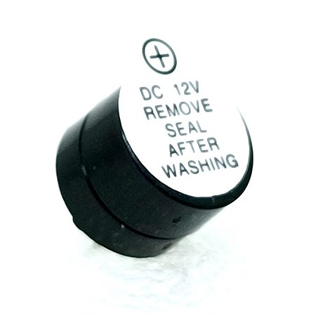 Buzzer * DC continuo * 12V * ativo