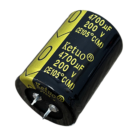 Capacitor eletrolítico 4.700uF x 200V