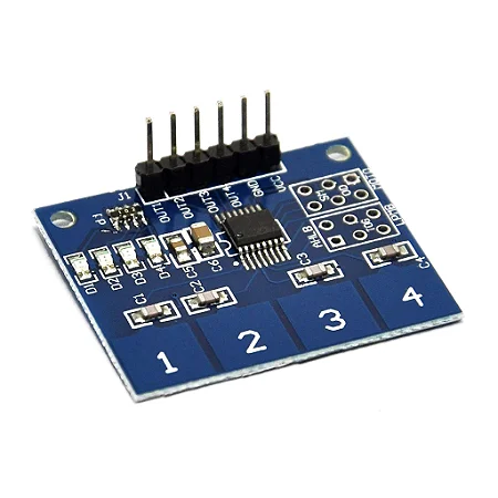 Módulo sensor de chave p/ 04 canais - TTP224