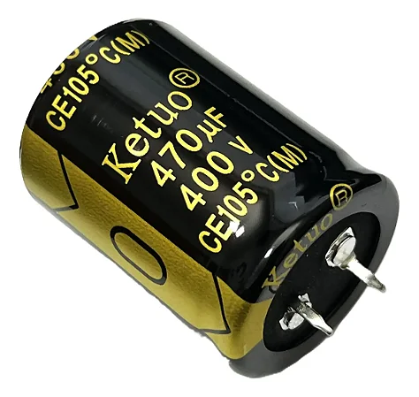 Capacitor eletrolítico 470uF x 400V * 105ºC