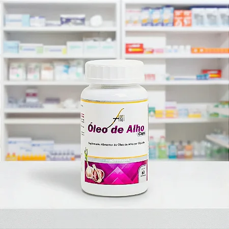 Óleo De Alho First - 60 Cáps