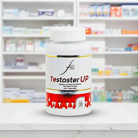 Testoster Up First - 120 Cáps