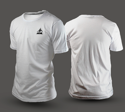 Camiseta Básica 100% Algodão Olho