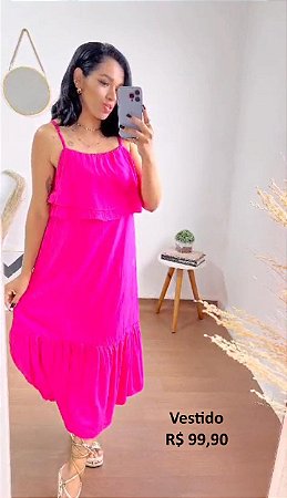Vestido com alça