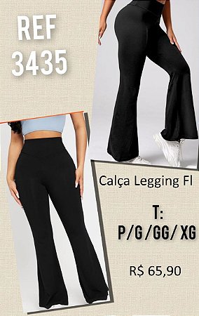 Calça legging preta