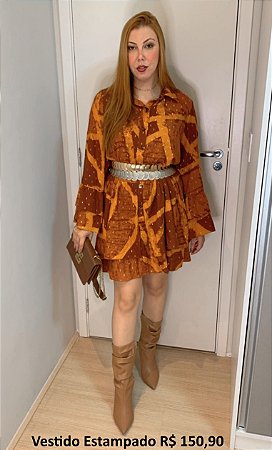 Vestido estampado