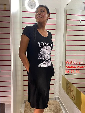 Vestidos em malha