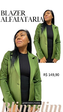 Blazer de alfaiataria