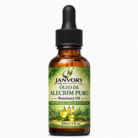 Óleo de Alecrim 100% Puro 30ml