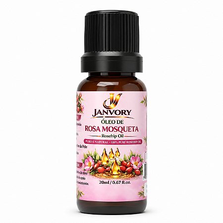 Óleo de Rosa Mosqueta 100% Puro 20 ml