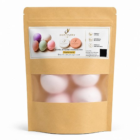 Kit Bomba de Banho Meia-Lua Efervescente – Janvory