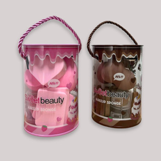 Caixa Fechada (120 unidades) Lata de Esponjas + Curvex + Pincel Hexagonal