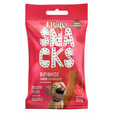Snack Quatree para Cães Sabor Churrasco 60g