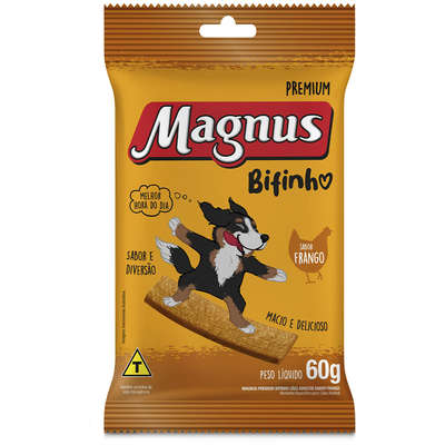 Bifinho Magnus para Cães Adultos Sabor Frango 60 G