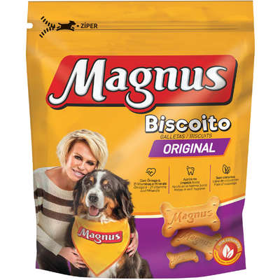 Biscoito Magnus Original para Cães Adultos 400g
