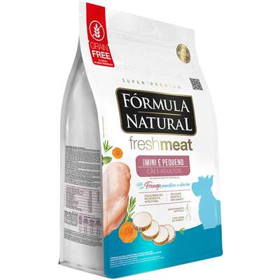 Ração Fórmula Natural Fresh Meat Cães Adultos Raças Mini e Pequena 2,5kg