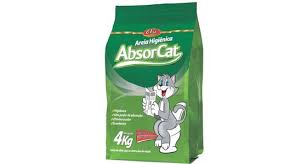 Areia Higiênica para Gatos Absorcat 4 kg