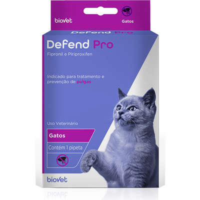 Antipulgas Biovet Defend Pro para Gatos