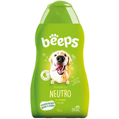 Shampoo Pet Society Beeps Neutro 500ml