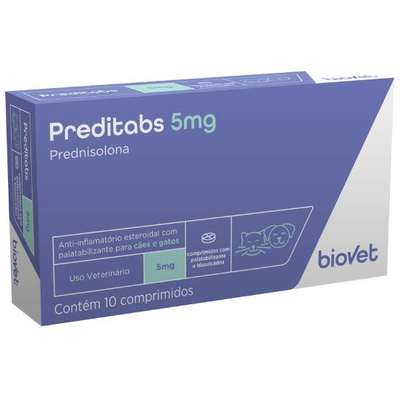 Biovet Preditabs para Cães e Gatos 5mg c/10