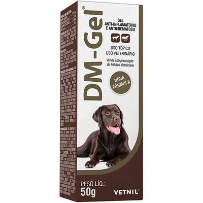 Anti-inflamatório Vetnil Dm Gel Bisnaga Pet para Cães
