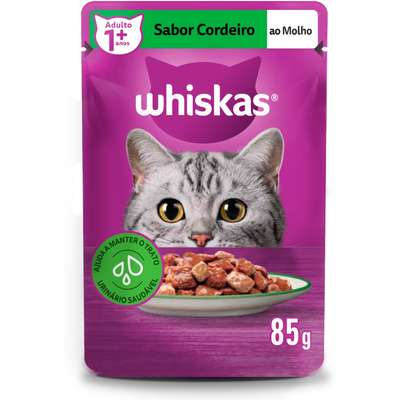 WHISKAS SACHE CORDEIRO 85G
