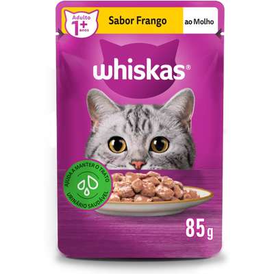 WHISKAS SACHE 85GR FRANGO